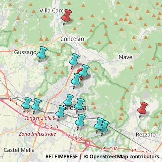 Mappa Via Triumplina, 25128 Brescia BS, Italia (4.52929)