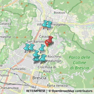 Mappa Via Triumplina, 25128 Brescia BS, Italia (1.3925)