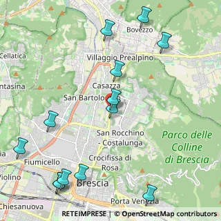 Mappa Via Triumplina, 25128 Brescia BS, Italia (2.74462)