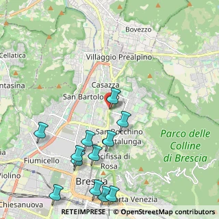 Mappa Via Triumplina, 25128 Brescia BS, Italia (2.60667)