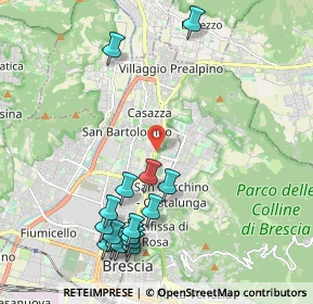 Mappa Via Triumplina, 25128 Brescia BS, Italia (2.38813)