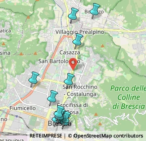 Mappa Via Triumplina, 25128 Brescia BS, Italia (2.5375)