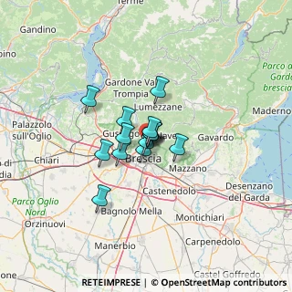 Mappa Via Triumplina, 25128 Brescia BS, Italia (6.79786)