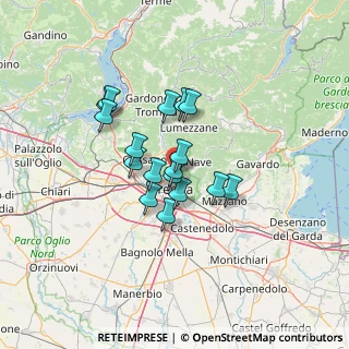Mappa Via Triumplina, 25128 Brescia BS, Italia (9.59706)