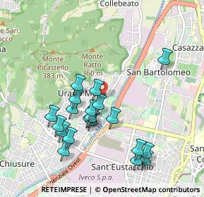 Mappa Rotonda Montiglio Vittorio, 25127 Brescia BS, Italia (0.9375)