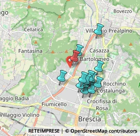 Mappa Rotonda Montiglio Vittorio, 25127 Brescia BS, Italia (1.40143)