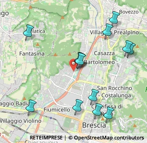 Mappa Rotonda Montiglio Vittorio, 25127 Brescia BS, Italia (2.18385)