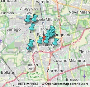 Mappa Accesso dal civico, 20037 Paderno Dugnano MI, Italia (1.19938)