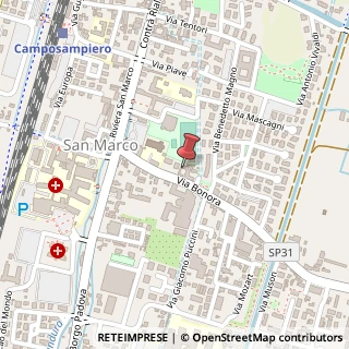 Mappa Via Bonora, 23a, 35012 Camposampiero, Padova (Veneto)