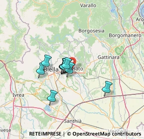 Mappa SS 141 Biella - Laghi, 13836 Cossato BI, Italia (8.73545)