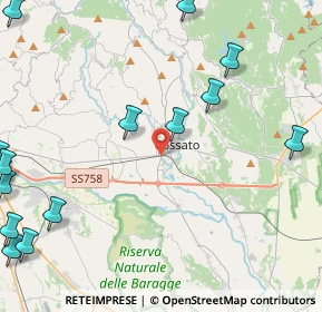 Mappa SS 141 Biella - Laghi, 13836 Cossato BI, Italia (7.159)