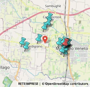 Mappa Via Falcone e Borsellino, 30037 Scorzè VE, Italia (1.6315)