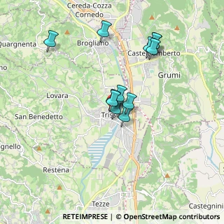 Mappa Via Guglielmo Marconi, 36070 Trissino VI, Italia (1.51083)