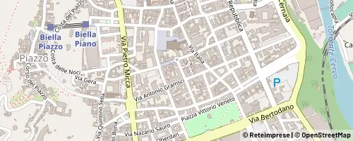 Mappa Biella
