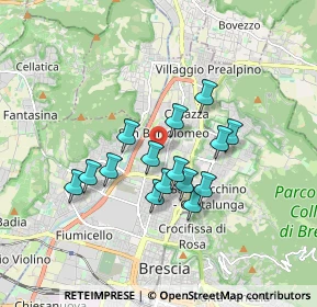 Mappa Via delle Scuole, 25128 Brescia BS, Italia (1.4)
