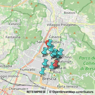Mappa Via delle Scuole, 25128 Brescia BS, Italia (1.47353)