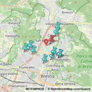 Mappa Via delle Scuole, 25128 Brescia BS, Italia (1.46)