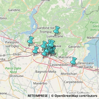 Mappa Via delle Scuole, 25128 Brescia BS, Italia (7.17)