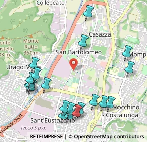 Mappa Via delle Scuole, 25128 Brescia BS, Italia (1.245)