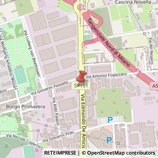 Mappa Via E. de Amicis, 67, 20092 Cinisello Balsamo, Milano (Lombardia)