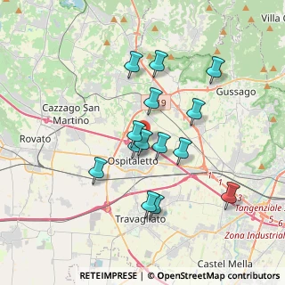 Mappa Via Generale Reverberi, 25050 Passirano BS, Italia (3.17286)