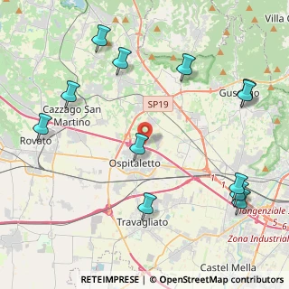 Mappa Via Generale Reverberi, 25050 Passirano BS, Italia (5.325)