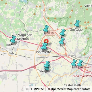 Mappa Via Generale Reverberi, 25050 Passirano BS, Italia (4.405)