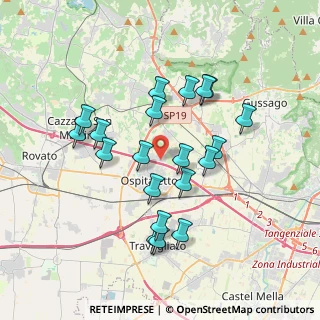 Mappa Via Generale Reverberi, 25050 Passirano BS, Italia (3.377)