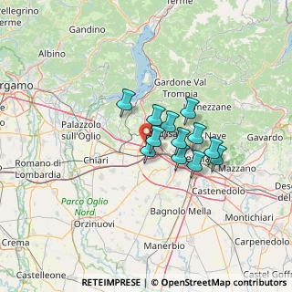 Mappa Via Generale Reverberi, 25050 Passirano BS, Italia (8.82667)