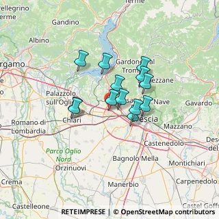 Mappa Via Generale Reverberi, 25050 Passirano BS, Italia (9.32308)