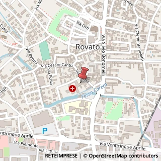 Mappa Via Camillo Golgi, 1, 25038 Rovato, Brescia (Lombardia)
