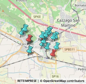 Mappa Via C. Golgi, 25038 Rovato BS, Italia (1.17)