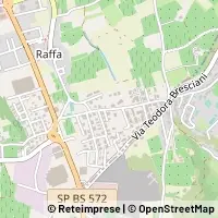 Mapa Puegnago del Garda