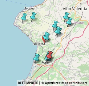 Mappa Via Palmiro Togliatti, 89844 Limbadi VV, Italia (7.45824)