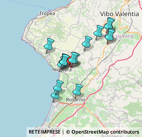 Mappa Via Palmiro Togliatti, 89844 Limbadi VV, Italia (6.35438)