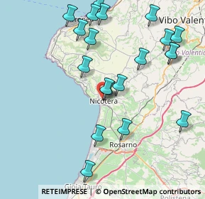 Mappa Traversa I Via La corte, 89844 Nicotera VV, Italia (9.9435)