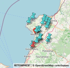 Mappa Via Filippella, 89844 Nicotera VV, Italia (10.8895)