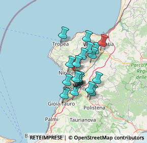 Mappa 89844 Limbadi VV, Italia (9.9345)