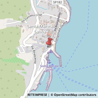 Mappa Via Cupa, 6, 98050 Santa Marina Salina, Messina (Sicilia)