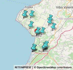 Mappa Via Foschea, 89844 Nicotera VV, Italia (6.89889)
