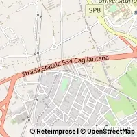 Mapa Selargius