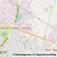 Mapa Selargius