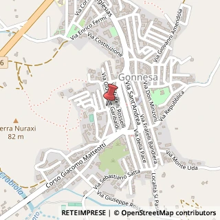 Mappa Via Don Morosini, 26, 09010 Gonnesa, Carbonia-Iglesias (Sardegna)