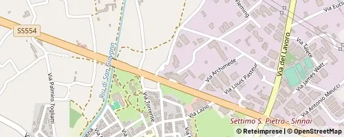 Mappa Selargius