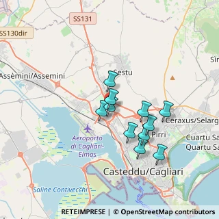 Mappa 09122 Zona Industriale Casic CA, Italia (3.11545)