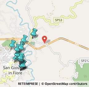 Mappa LOCALITA DIFESA DELLA, 87055 San Giovanni in Fiore CS, Italia (1.4505)