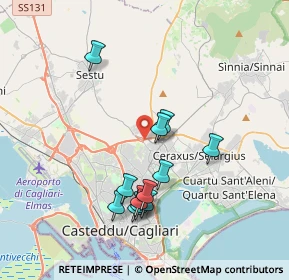 Mappa SS 554 km 5, 09042 Monserrato CA, Italia (3.88)