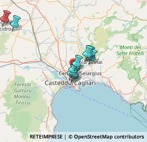 Mappa SS 554 km 5, 09042 Monserrato CA, Italia (14.72455)