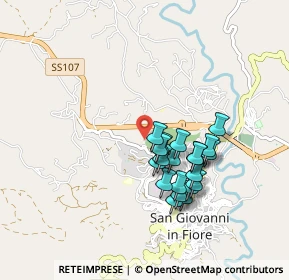 Mappa San Giovanni In Fiore, 87055 San Giovanni in Fiore CS, Italia (0.8305)