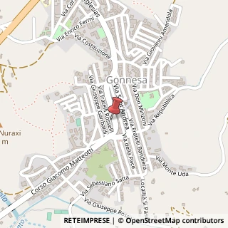 Mappa Corso Giacomo Matteotti, 122, 09010 Gonnesa, Carbonia-Iglesias (Sardegna)